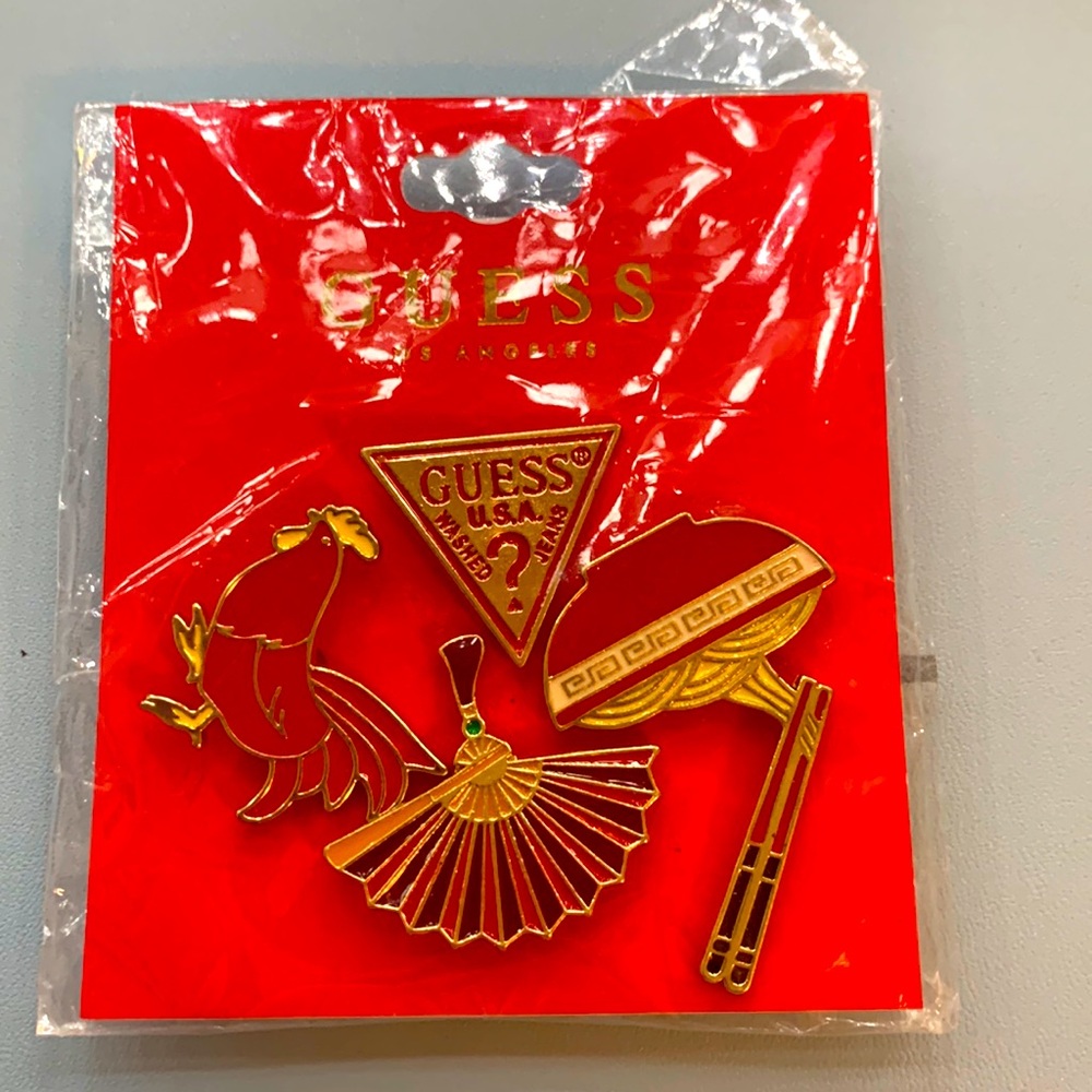 $5 add on Guess year of the rooster pins